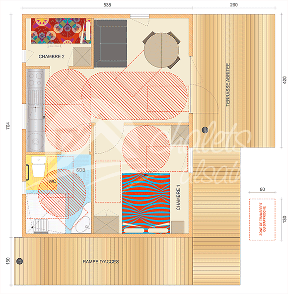 Plan intérieur Comodia PMR 3500