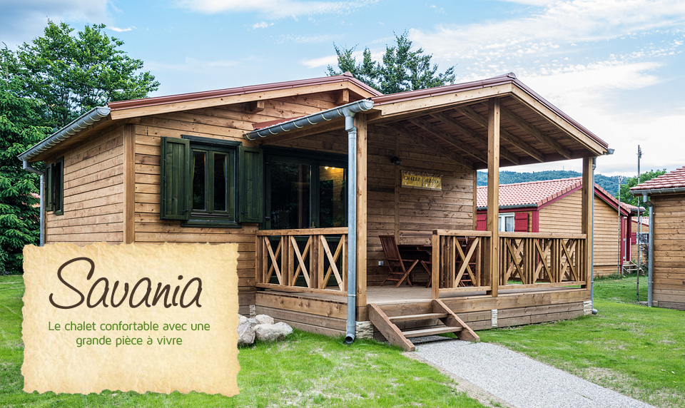 Chalet Savania, HLL pour camping